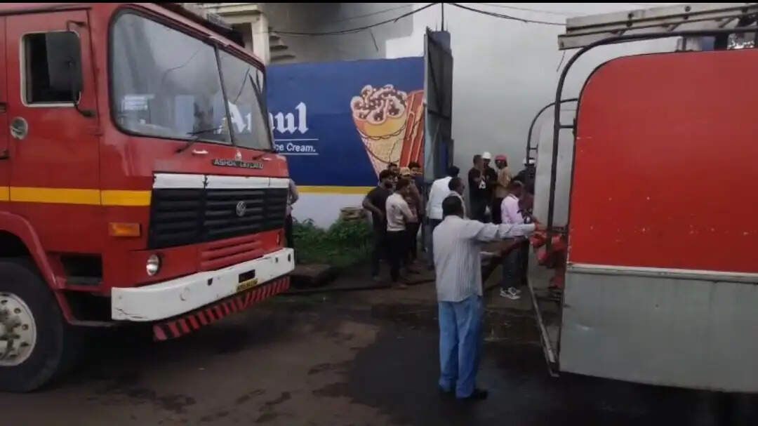 जबलपुर: खजरी खिरिया बायपास स्थित टायर गोदाम में भीषण आग, 9 दमकल वाहन आग बुझाने में जुटे