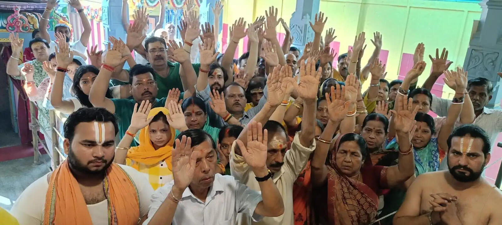 कमला पुरुषोत्तमी एकादशी पर श्रीलक्ष्मी वेंकटेश्वर मंदिर में हुआ महानुष्ठान
