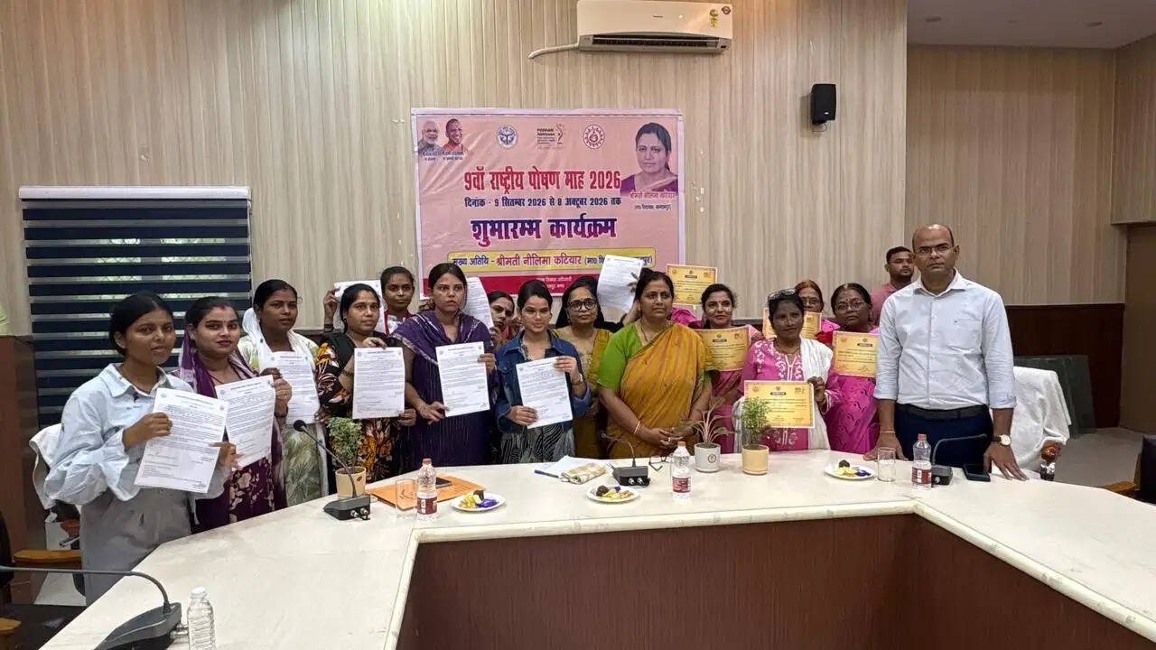 पोषण अभियान से बच्चों को बेहतर पोषण और सशक्त राष्ट्र के निर्माण में मिलेगी मदद : नीलिमा कटियार