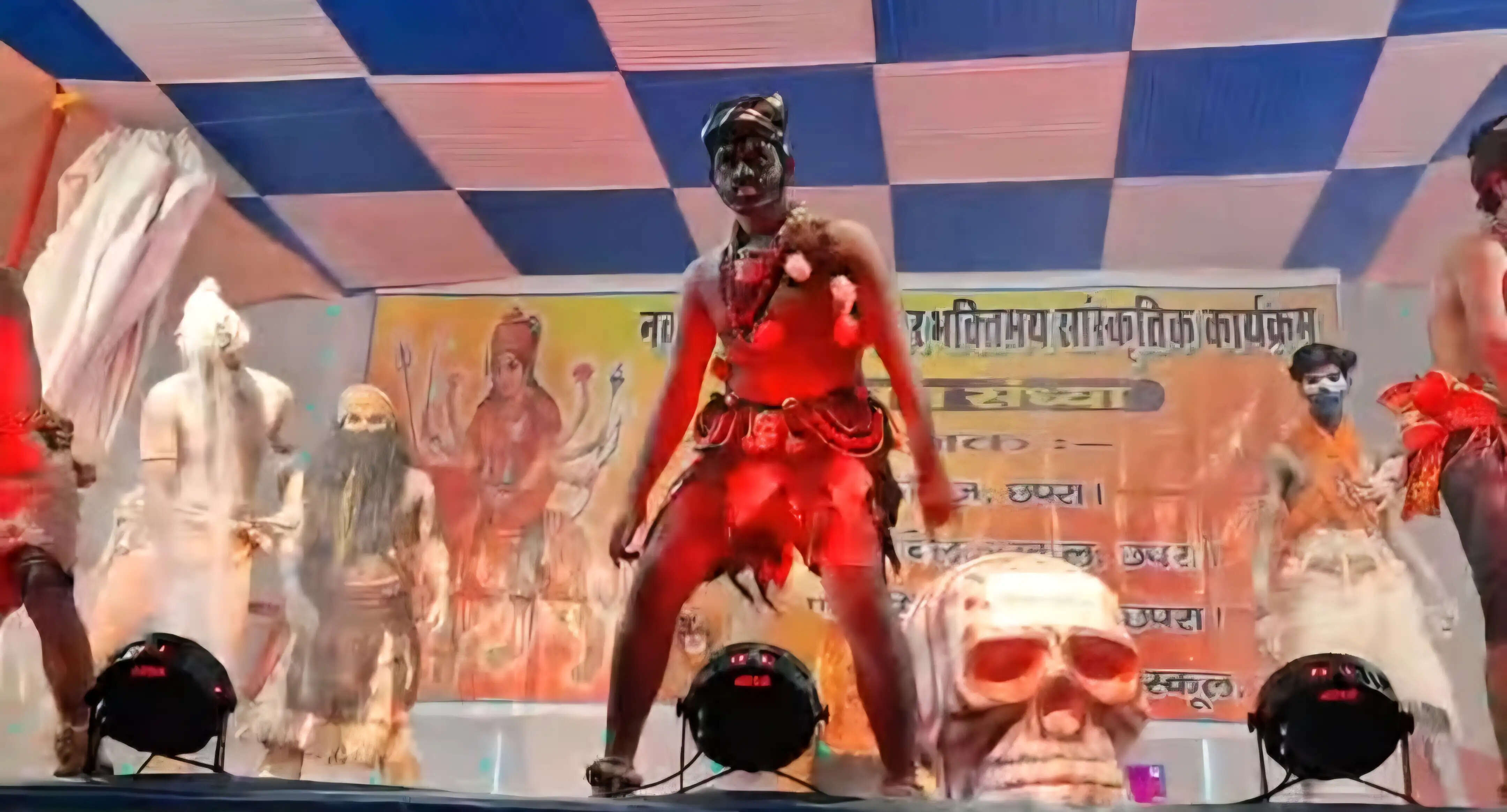 छपरा में नवरात्रि जागरण का हुआ आयोजन, देर रात्रि तक गूंजे माता के पारंपरिक भजन