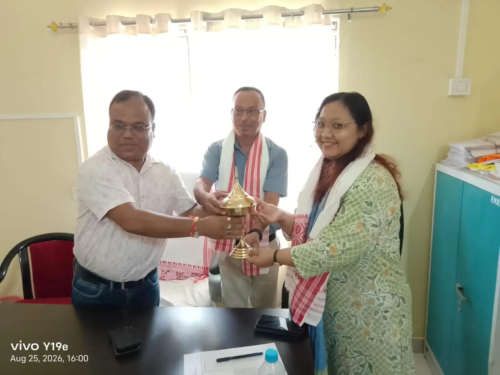 फकीराग्राम नगरपालिका में विदाई समारोह आयोजित