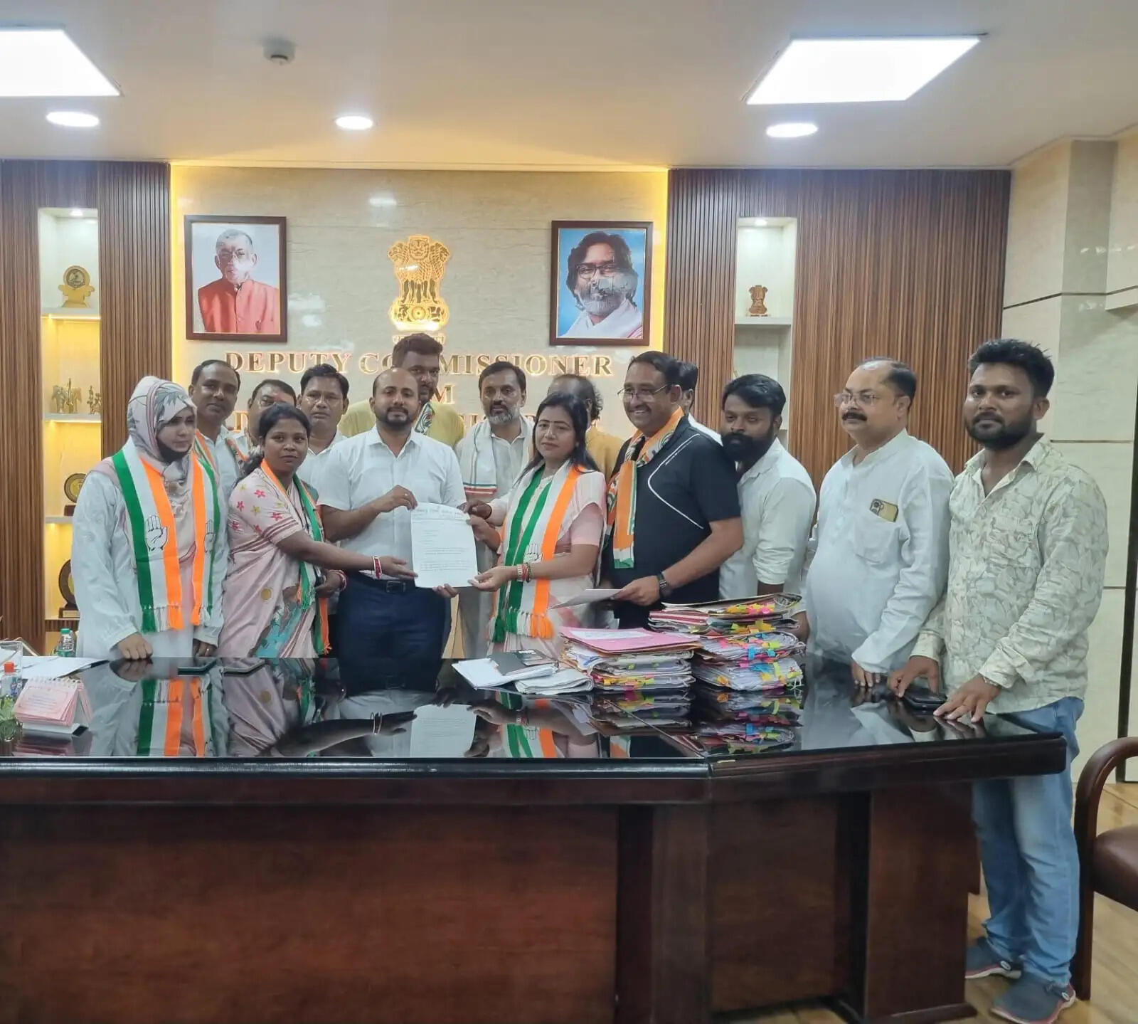 नीट पेपर लीक के खिलाफ कांग्रेस ने दिया धरना, सौंपा ज्ञापन