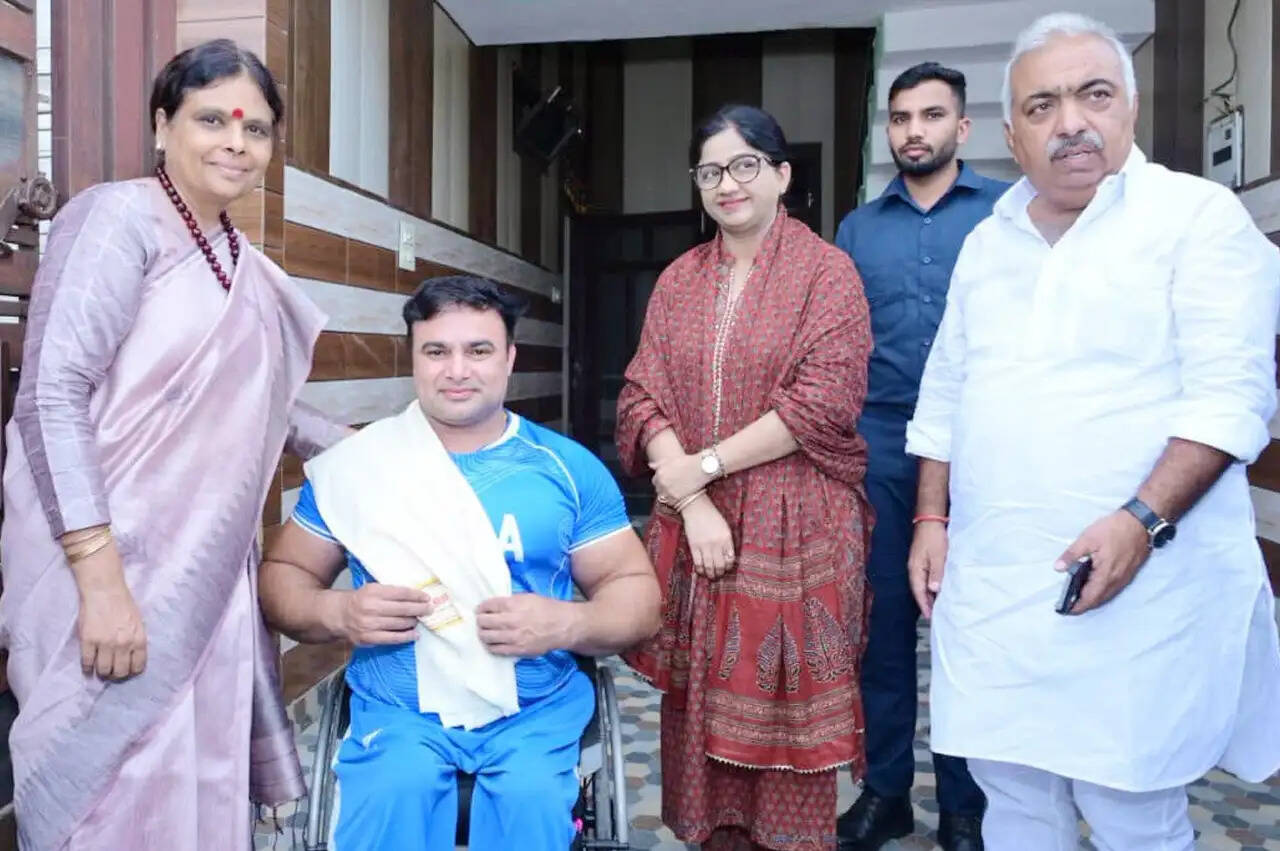 सोनीपत: राष्ट्रमंडल खेलों के पैरा पावरलिफ्टर सुधीर व अशोक सम्मानित