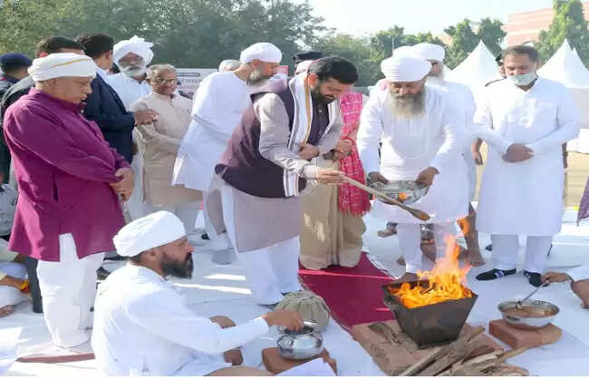 हरियाणा सरकार गौ संरक्षण को लेकर लगातार प्राथमिकता से कर रही कार्य : नायब सिंह सैनी