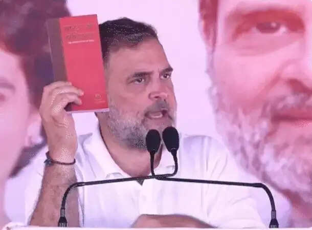 भाजपा ने संविधान खत्म कर दिया : राहुल गांधी