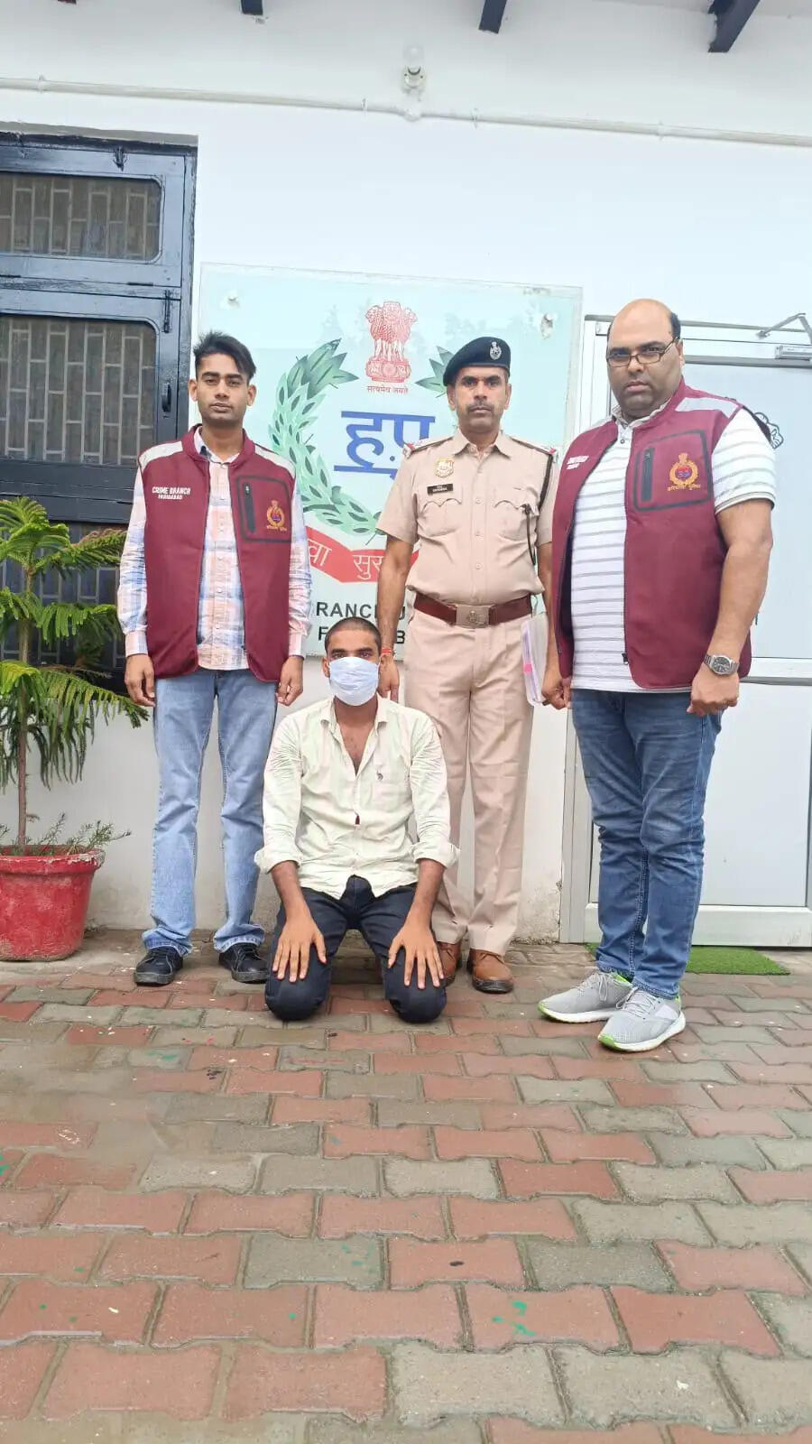 फरीदाबाद : गो-तस्करी केस में फरार पांच हजार का इनामी आरोपी गिरफ्तार