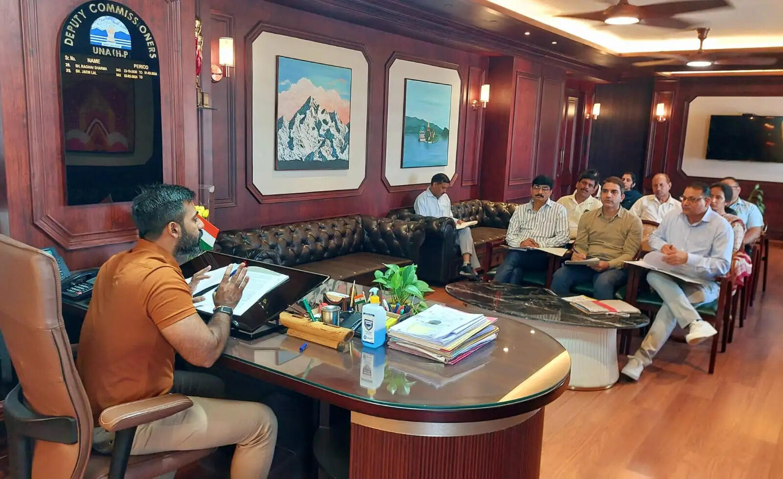 ऊना में खाद्य सामग्री के 13 सैंपल फेल, डीसी बोले खाद्य सुरक्षा के मामलों में बरतें कड़ाई