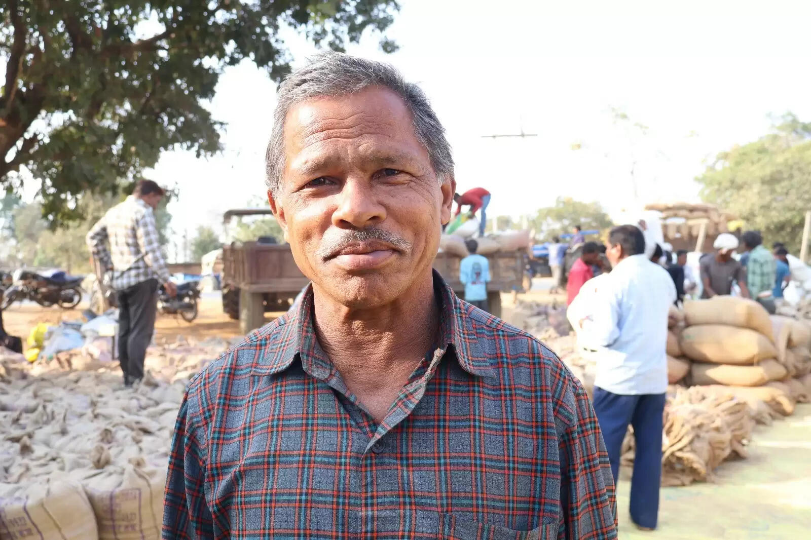 कोरबा : पहली बार धान विक्रय करने वाले कृषक कंवर का अनुभव रहा अत्यंत सुखद