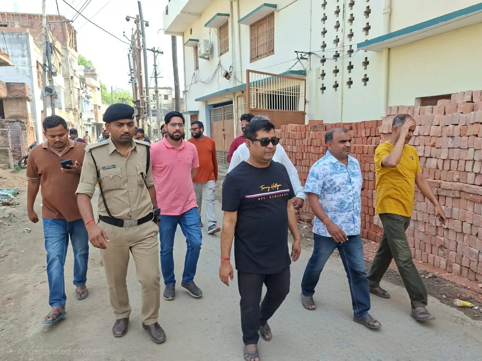 महापौर और नगर आयुक्त ने किया सड़कों का निरीक्षण