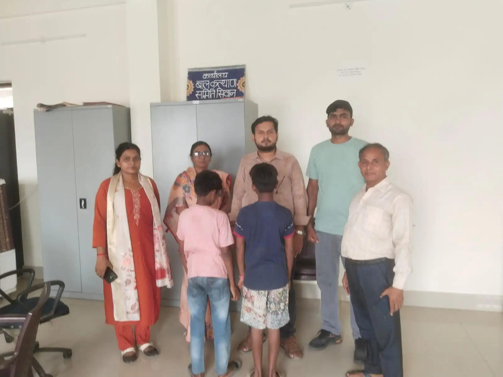 सीवान सदर में धावा दल की छापेमारी, दो बाल श्रमिक मुक्त