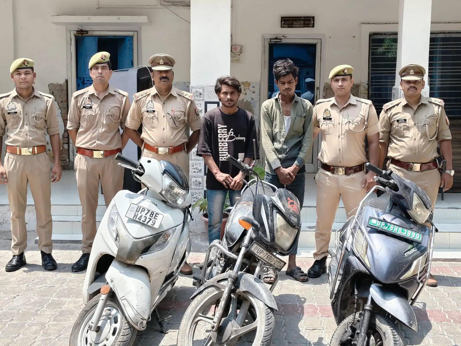 ऑपरेशन त्रिनेत्र से वाहन चोर गिरोह का पर्दाफाश, दो शातिर गिरफ्तार
