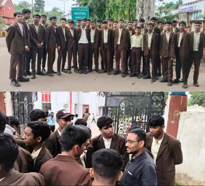 जगदलपुर एसडीएम के आत्मीय व्यवहार से छात्रों का आक्रोश खुशी में बदला