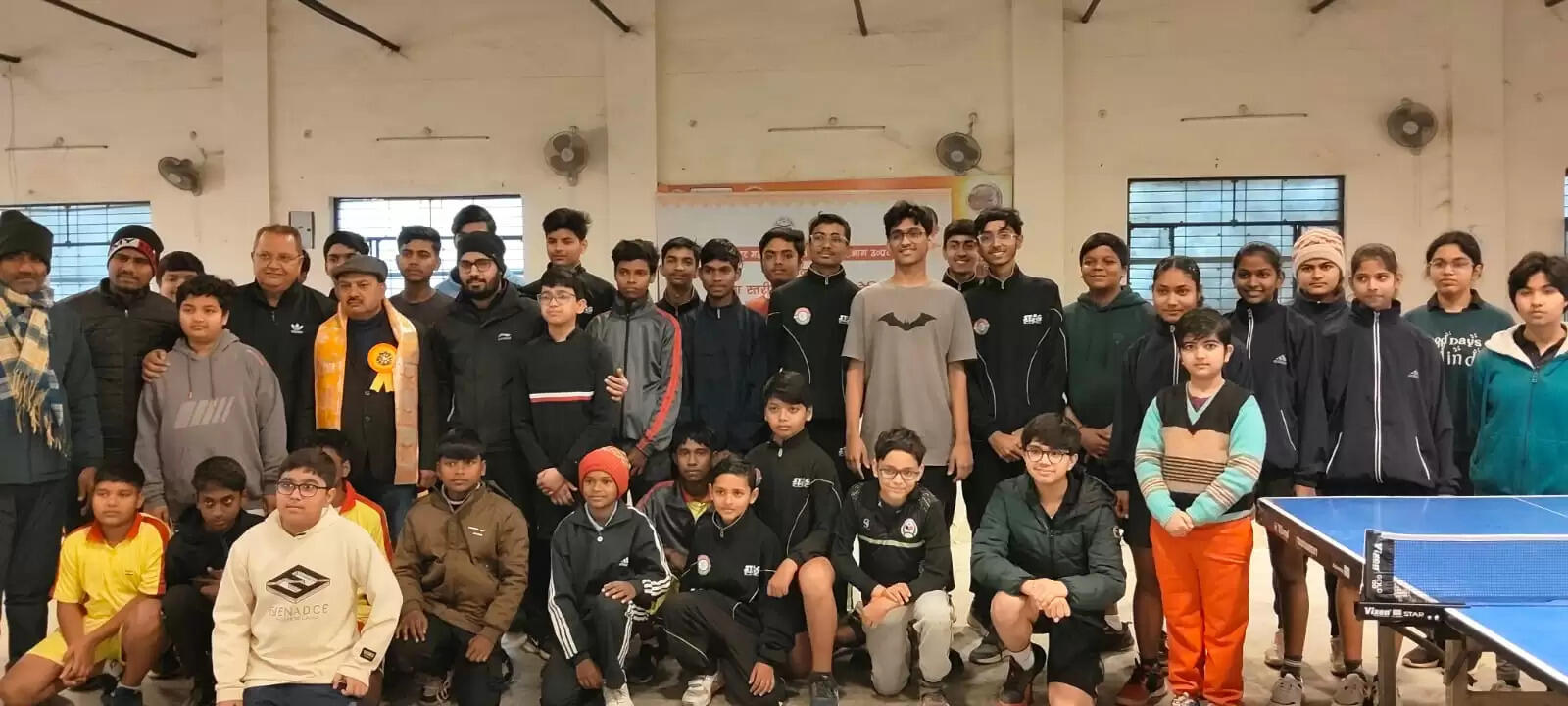 गोरखपुर महोत्सव : टेबल टेनिस प्रतियोगिता में खिलाड़ियों ने दिखाया दमखम