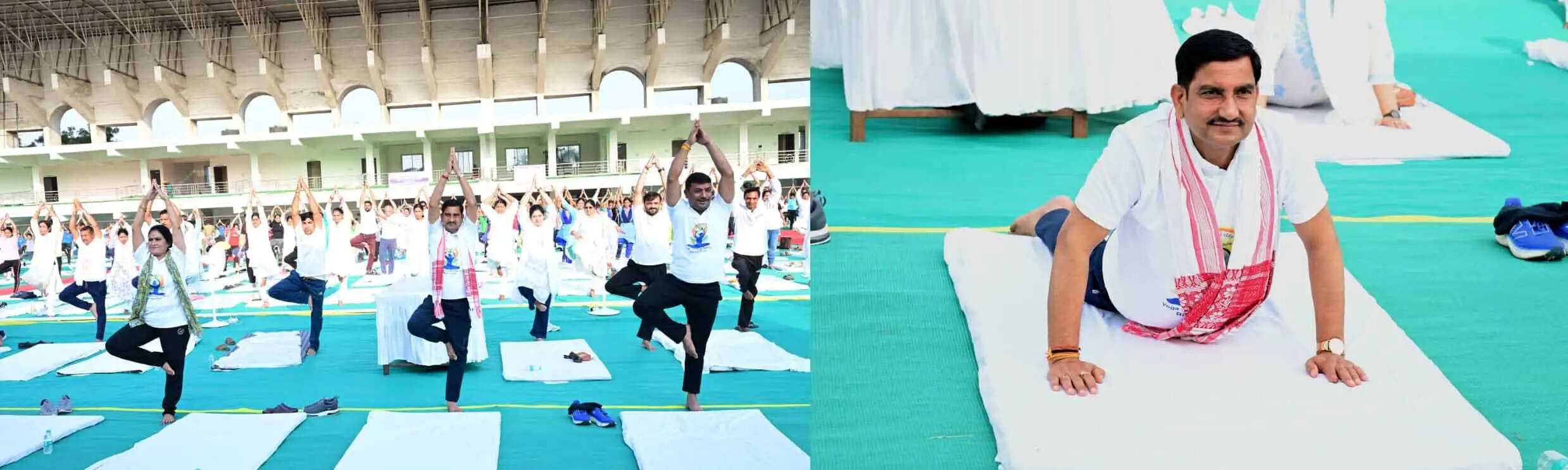 योग को जीवन का हिस्सा बनाकर रहें निरोग, स्वस्थ भारत के निर्माण में दें योगदान : केंद्रीय राज्य मंत्री तोखन साहू