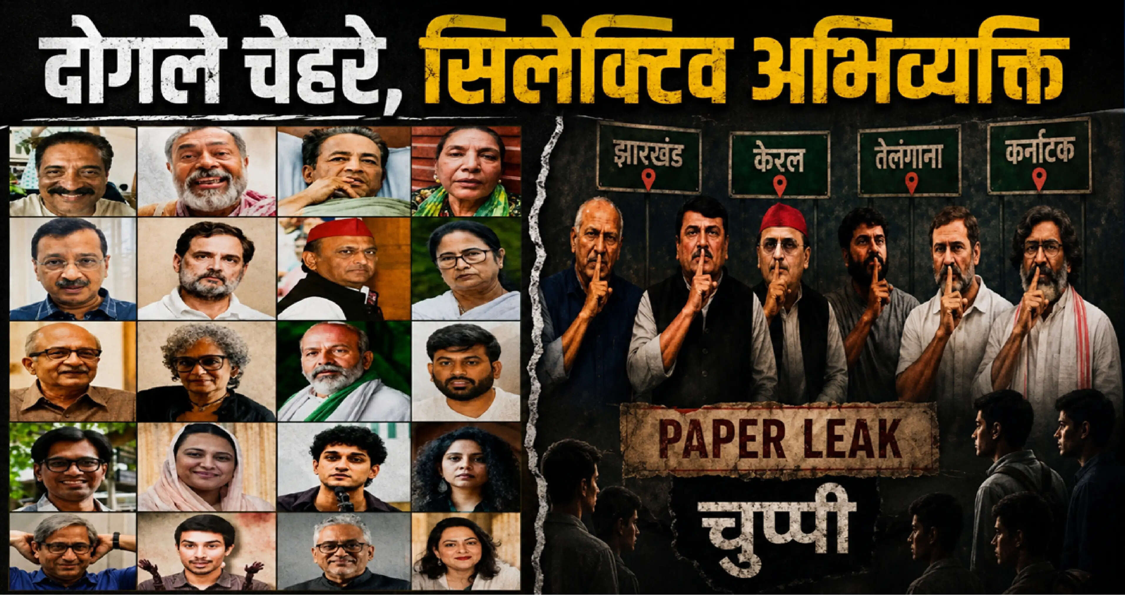 (त्वरित टिप्पणी) : जंतर-मंतर पर लोकतंत्र, रांची में सन्नाटा! क्या सत्य समर्थन के लिए भी सिलेक्टिव होना होगा ?