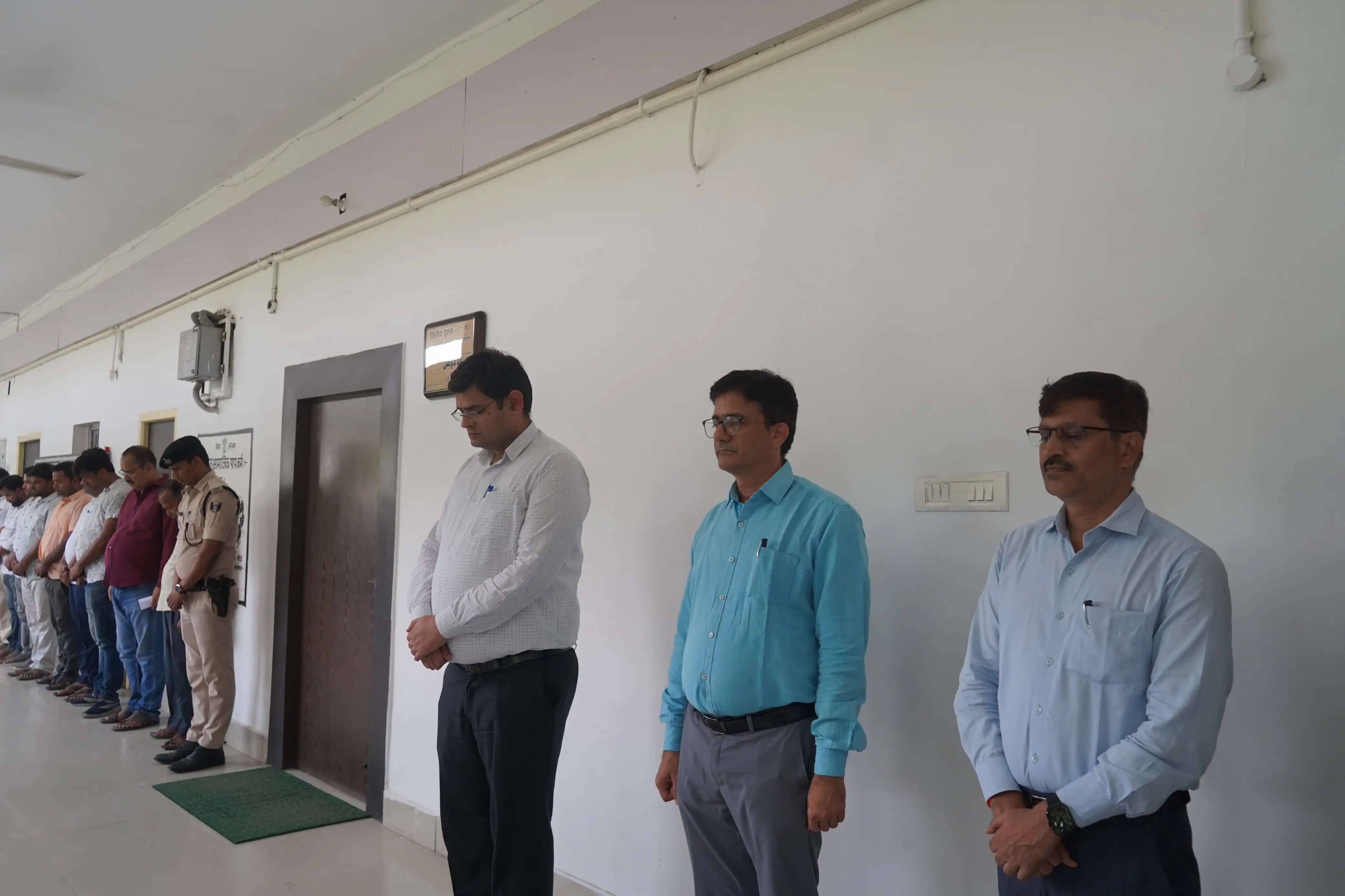 सड़क हादसे में डाटा एंट्री ऑपरेटर के निधन पर शोक सभा आयोजित