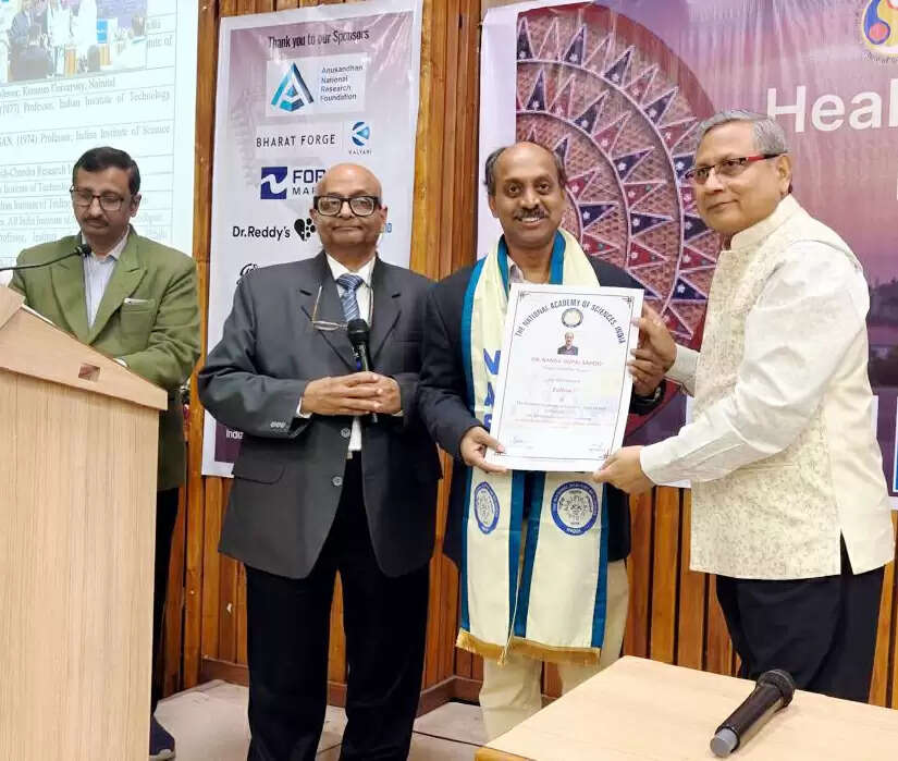 कुमाऊं विश्वविद्यालय के प्रो. नंद गोपाल साहू को एफएनएएससी की उपाधि