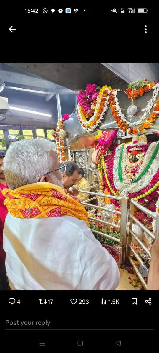 नवरात्र में मंत्री स्वतंत्र देव की प्रार्थना—प्रदेश रहे खुशहाल, गरीबों का हो कल्याण