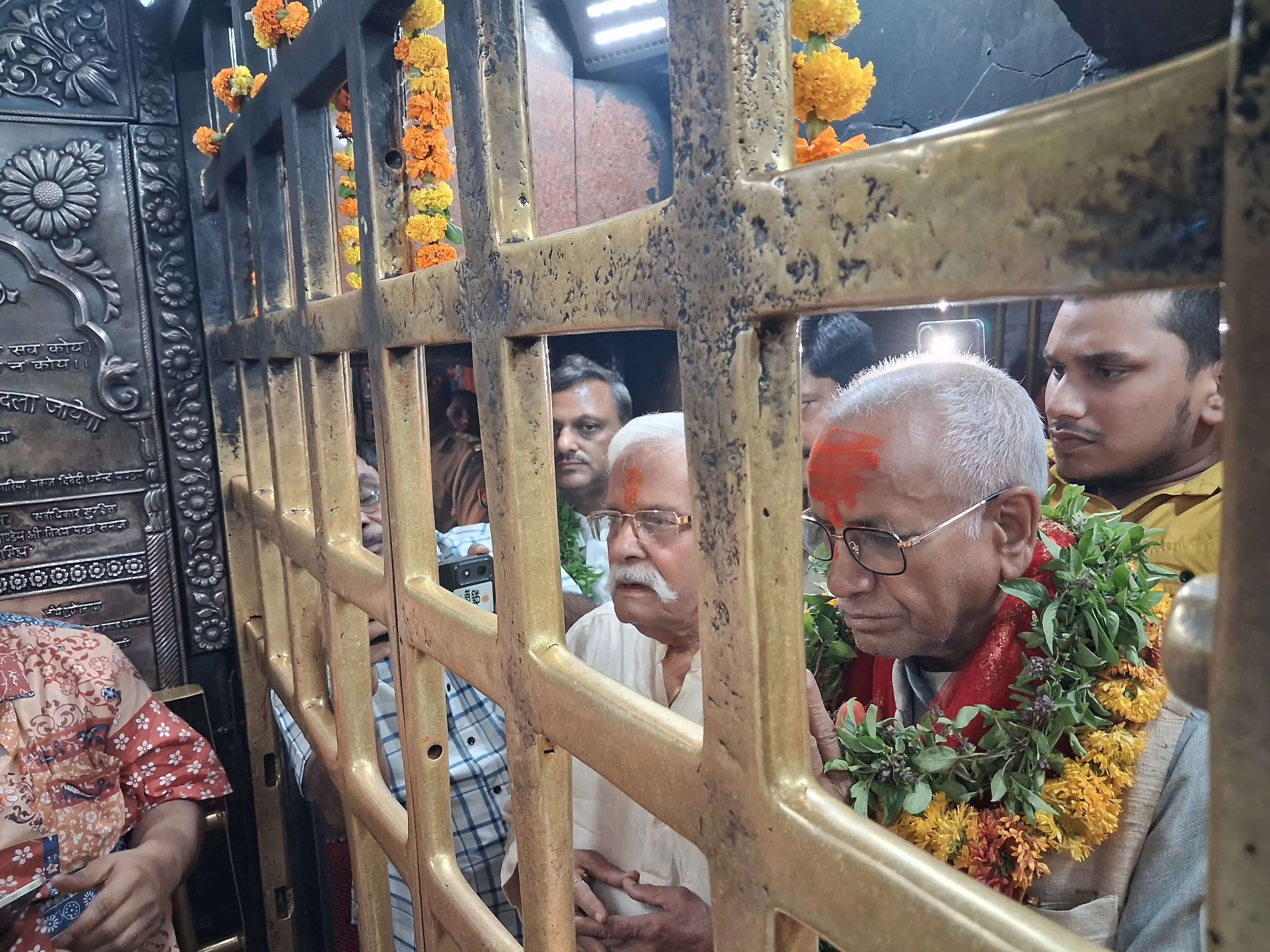 विंध्य धाम पहुंचे चंपत राय, बोले- कारिडोर में दिखती है सनातन संस्कृति की झलक