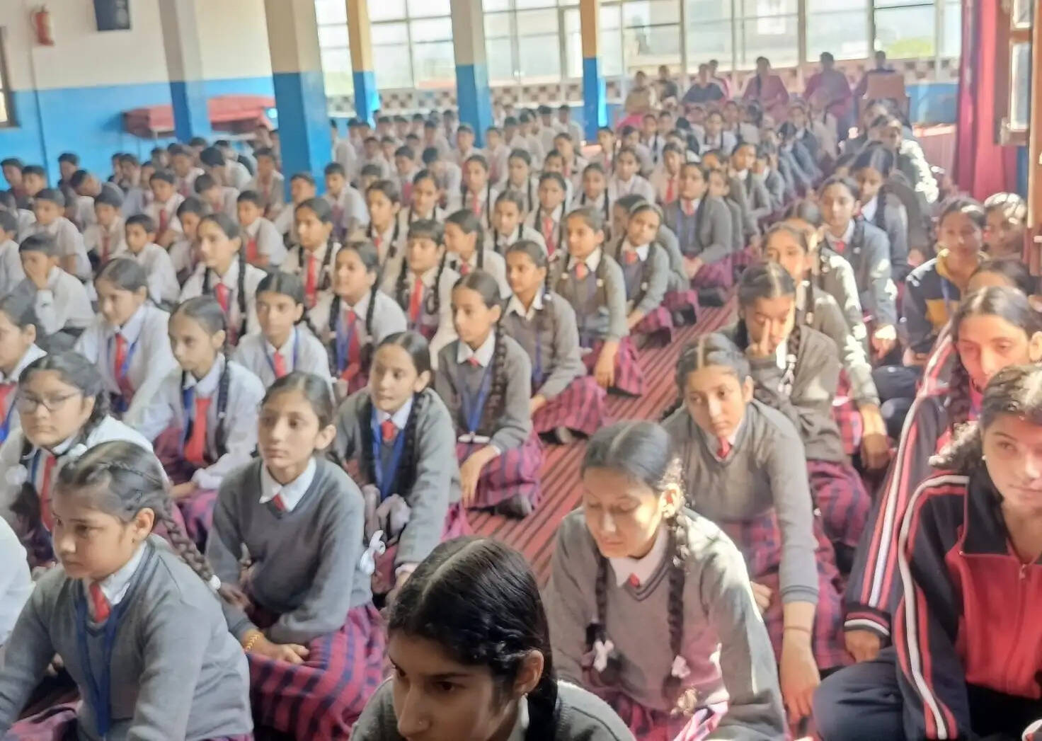 गोल्ड विन इंटरनेशनल स्कूल डैहर से हुई सुरक्षित बचपन अभियान की शुरुआत