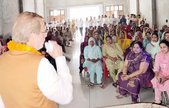 सोनीपत: गोहाना रैली भीड़ और विकास में बनाएगी नया रिकॉर्ड: मंत्री डाॅ अरविंद शर्मा