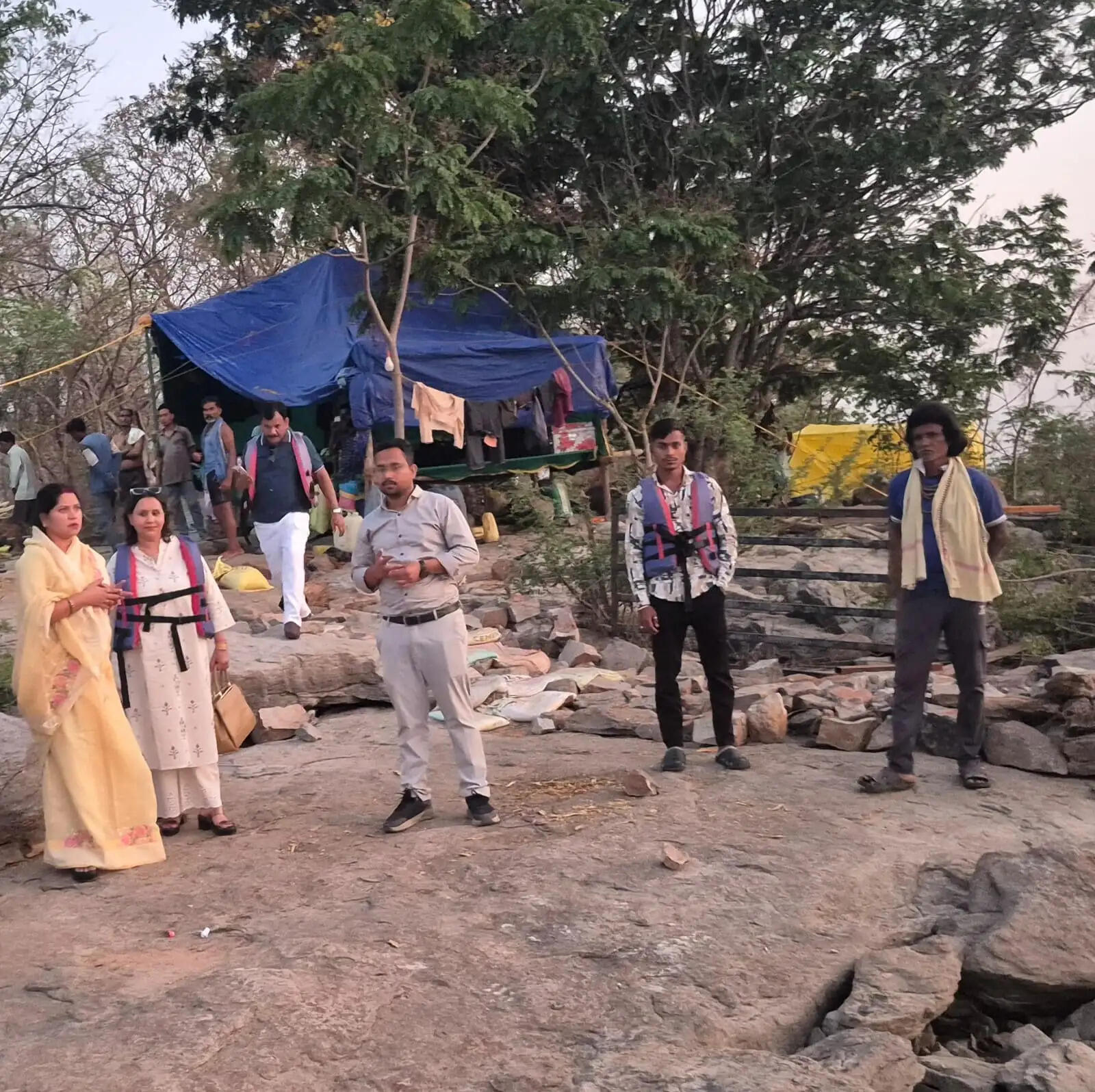 धमतरी के ठेमली आइलैंड बनेगा नया पर्यटन , गंगरेल में विकास कार्यों का हुआ निरीक्षण