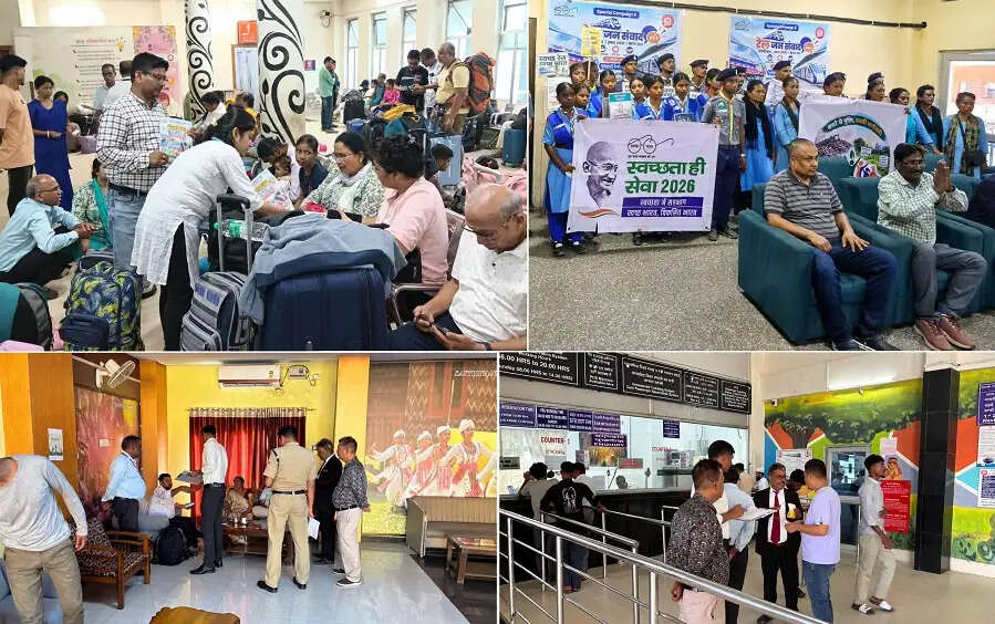 रेल जन संवाद के जरिये यात्रियों से जुड़ रहा पूसीरे