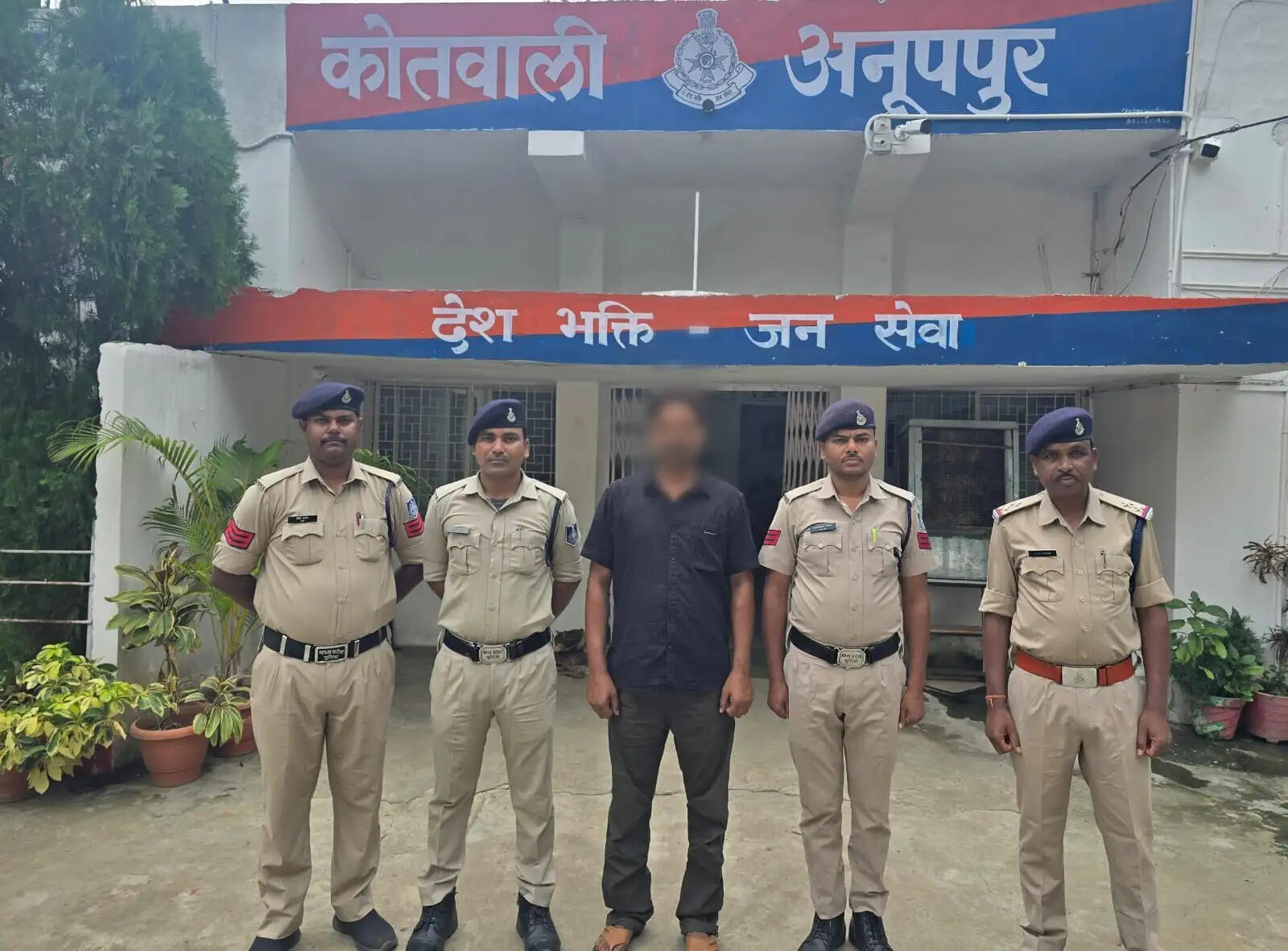 अनूपपुर: हिस्ट्रीशीटर श्रीराम विश्वकर्मा को पुलिस ने नासिक से दबोचा, भेजा गया जेल