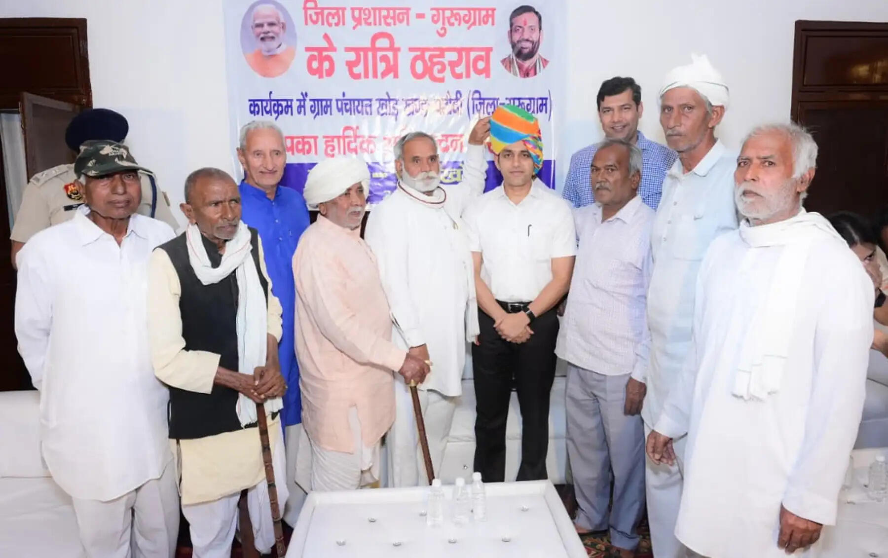 गुरुग्राम: गांवों में प्रशासन का रात्रि ठहराव ग्रामीणों के लिए बन रहा वरदान