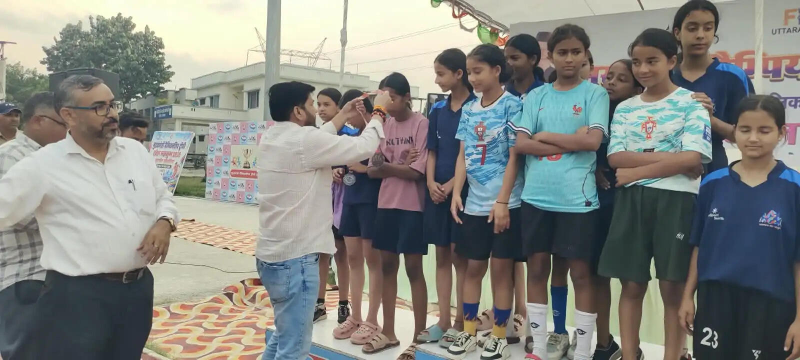 नैनीताल ने अल्मोड़ा को 4-0 से हराकर जीता अंडर-14 बालिका फुटबॉल खिताब