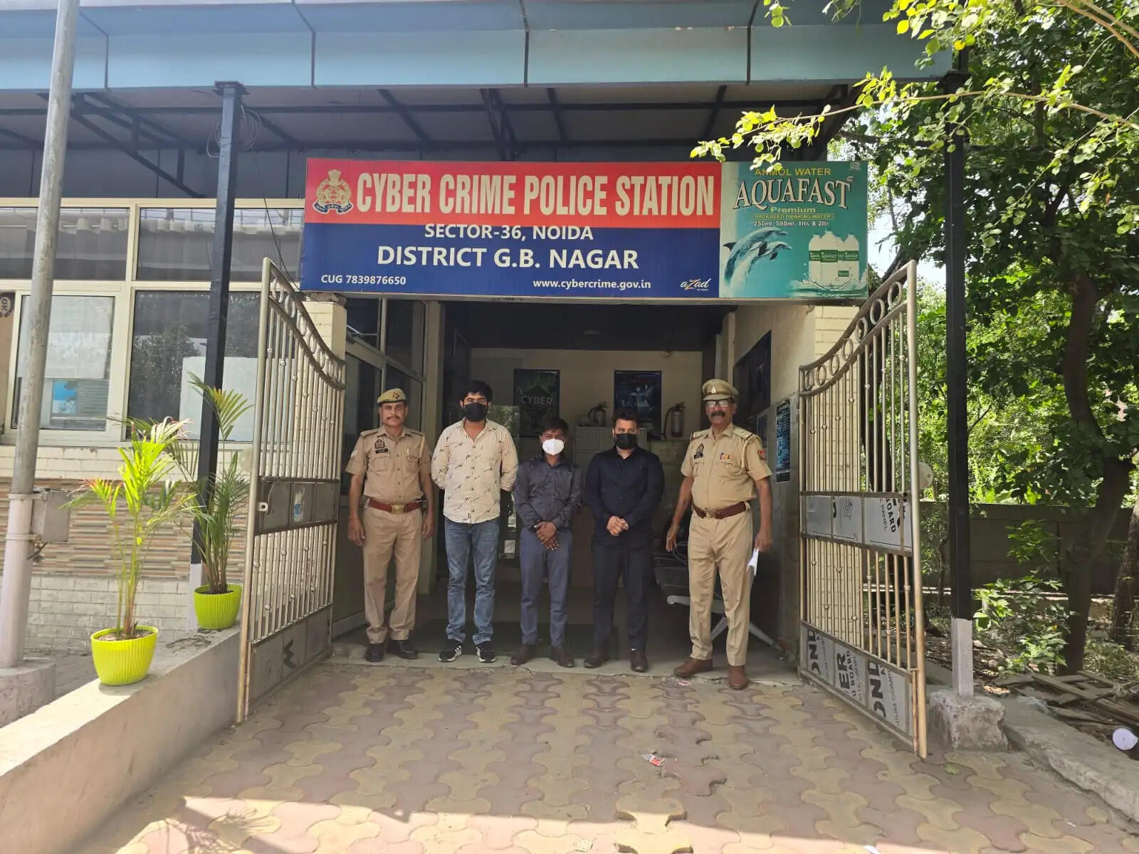 फर्जी कंपनियां खोलकर साइबर ठगी करने वाले तीन गिरफ्तार