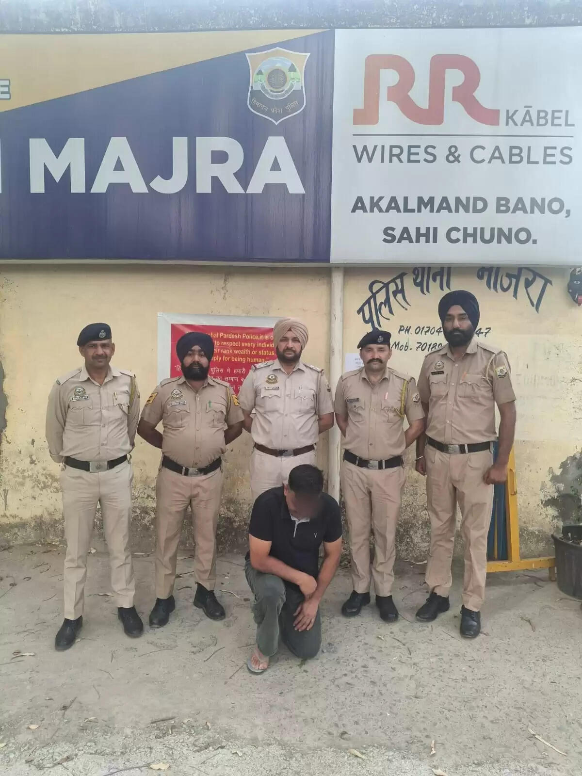 पांवटा साहिब में दुकान से 696 नशीले कैप्सूल बरामद