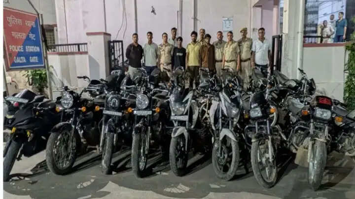 मास्टर चाबी से नई बाइक चुराने वाले गिरोह का पर्दाफाश