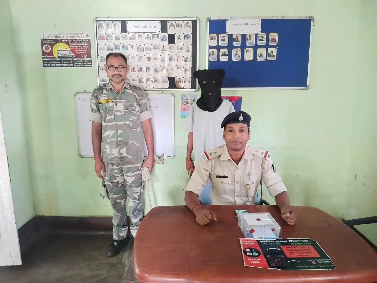 पुलिस ने साइबर ठगी के आरोपित को किया गिरफ्तार