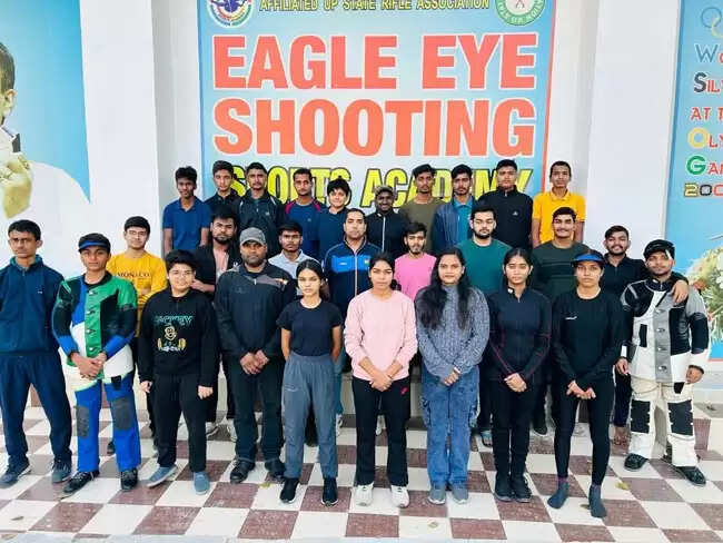 ईगल आई शूटिंग स्पोर्ट्स अकादमी के 47 निशानेबाज यूपी टीम में