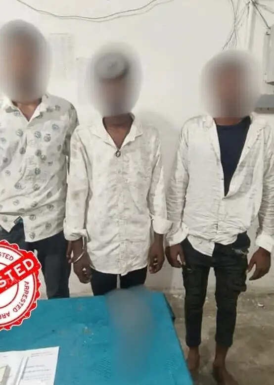 संध्या गश्ती के दौरान पुलिस की बड़ी कार्रवाई, हथियार के साथ तीन पकड़े गए