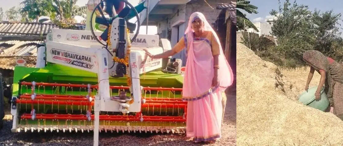 मप्र के इंदौर की किसान दीदी ने पेश की पराली नहीं जलाने की मिसाल, बचाए 600 बीघा खेत