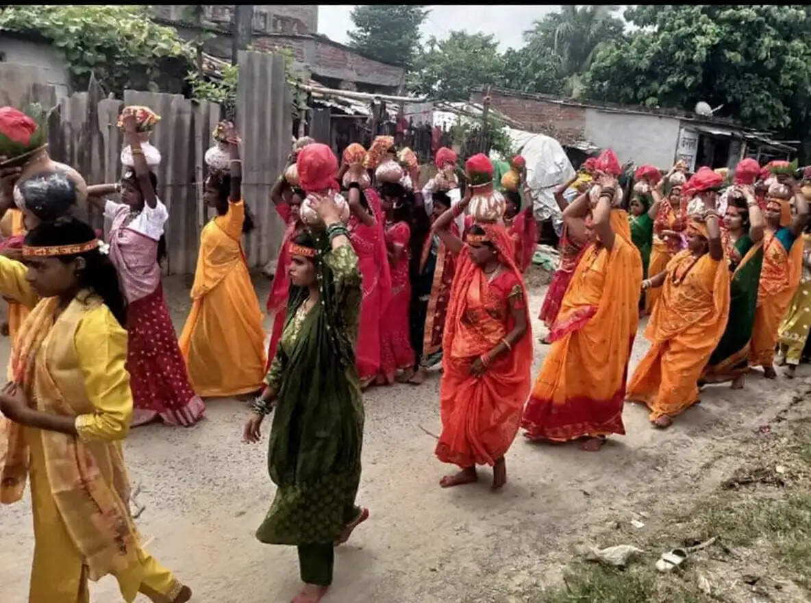 कुनौली में 100 कन्याओं की भव्य कलश यात्रा के साथ शिवपुराण कथा का शुभारंभ