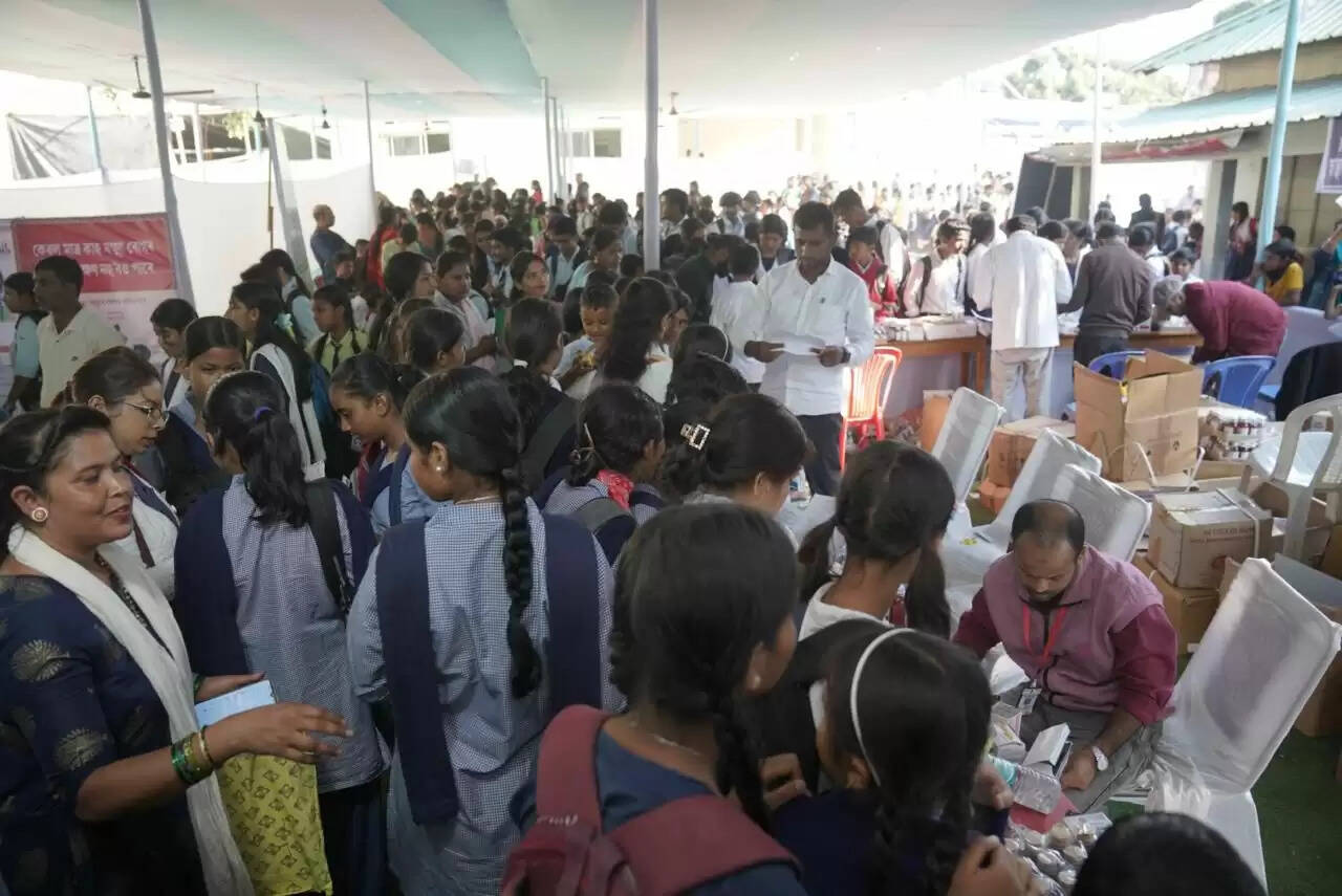 जालुकबाड़ी विधानसभा क्षेत्र आधारित स्वास्थ्य शिविर संपन्न