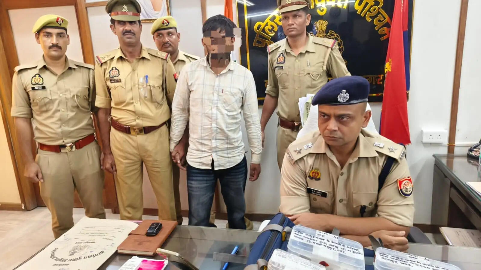 बंद मकान में चोरी करने वाला चाेर गिरफ्तार