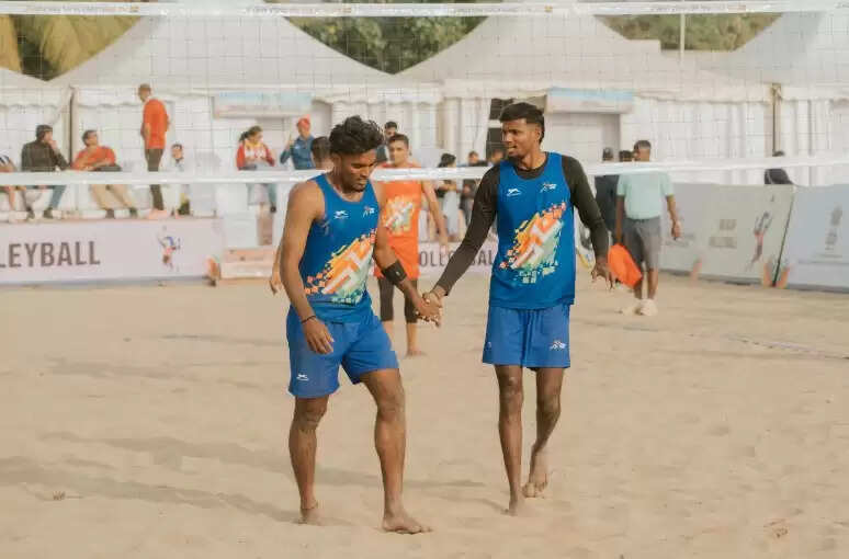 केआईबीजी 2026 में सफलता के बाद एशियन बीच वॉलीबॉल चैंपियनशिप पर नजरें टिकाए भरत और राजेश