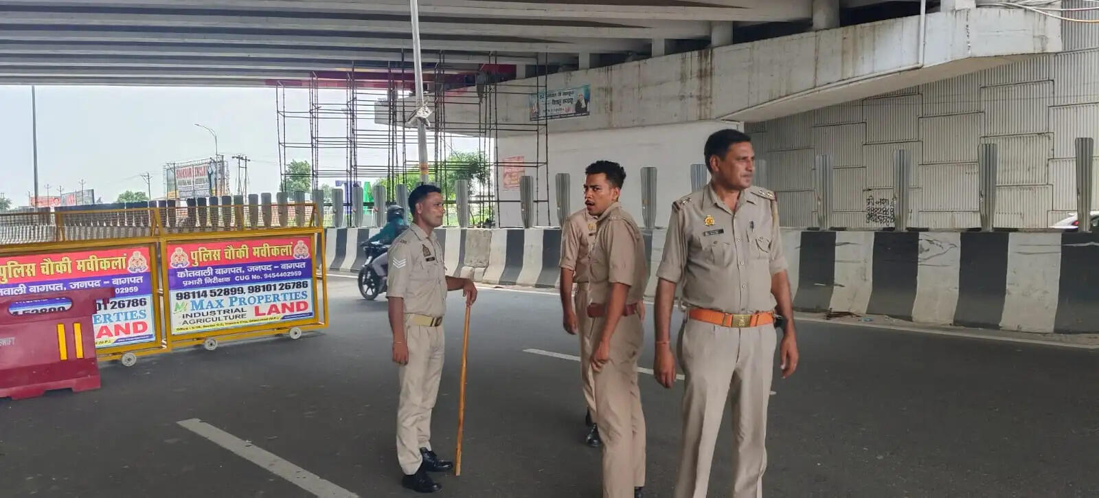 दिल्ली प्रोटेस्ट को लेकर बागपत में हाई अलर्ट, टोल प्लाजा पर हाे रही चेकिंग
