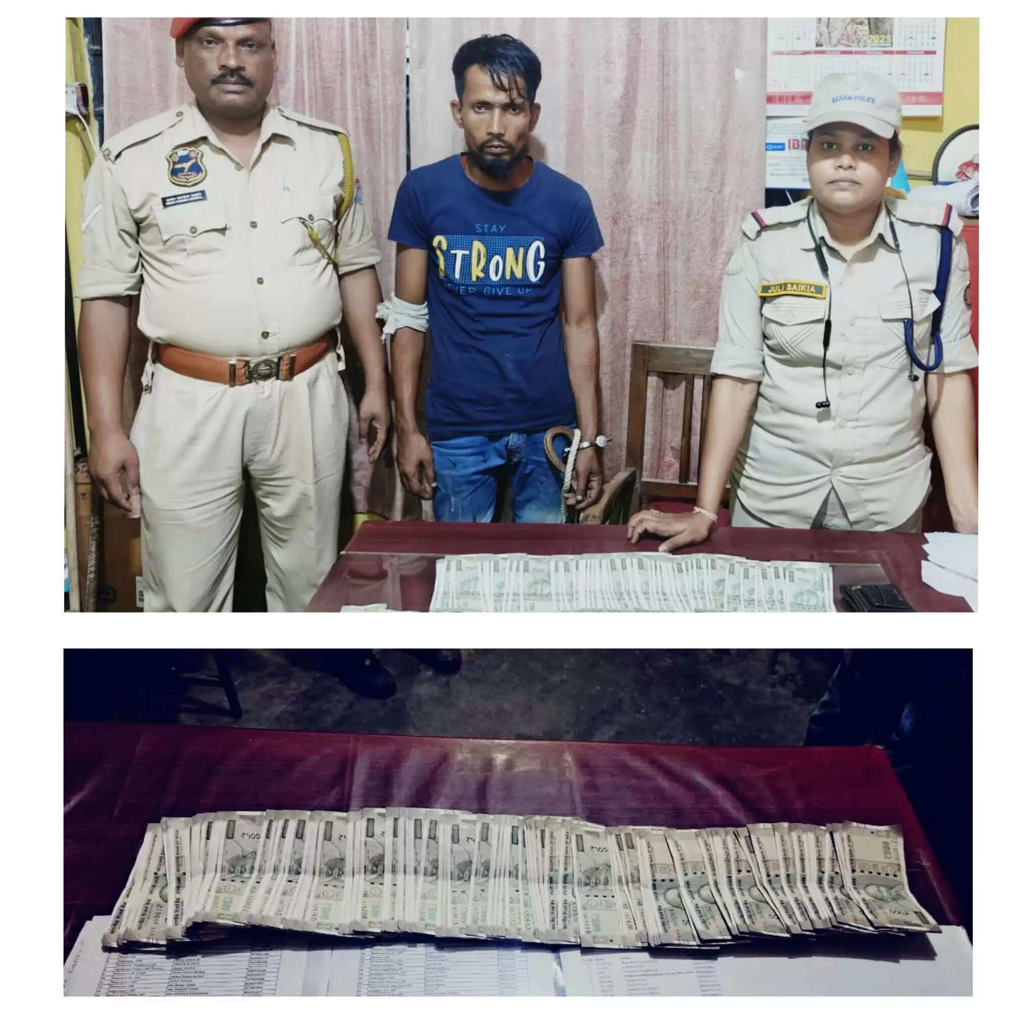 चोरी की वारदात का खुलासा, 68 हजार नकद बरामद