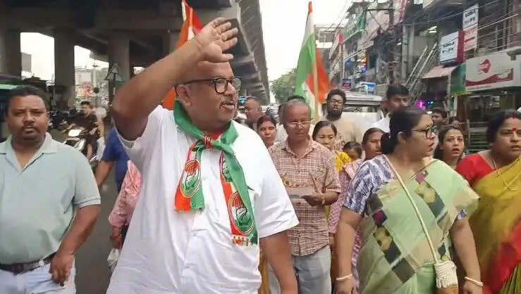 माटीगाड़ा-नक्सलबाड़ी सीट पर कांग्रेस प्रत्याशी का प्रचार तेज, किया जीत का दावा