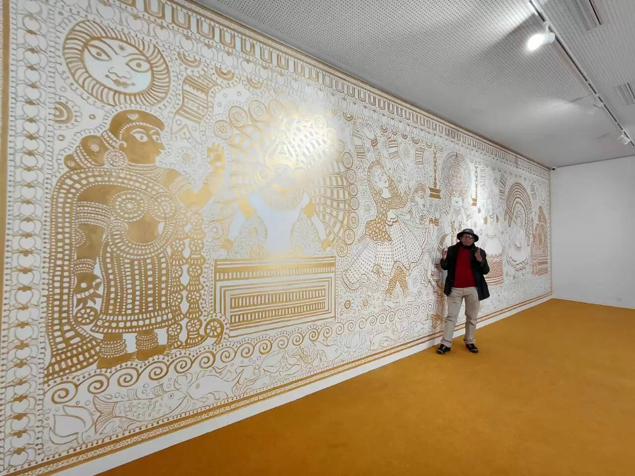 पेरिस में बीएचयू के शिक्षक की भित्ति चित्र को मिली सराहना,विश्वविद्यालय के लिए गौरव का पल