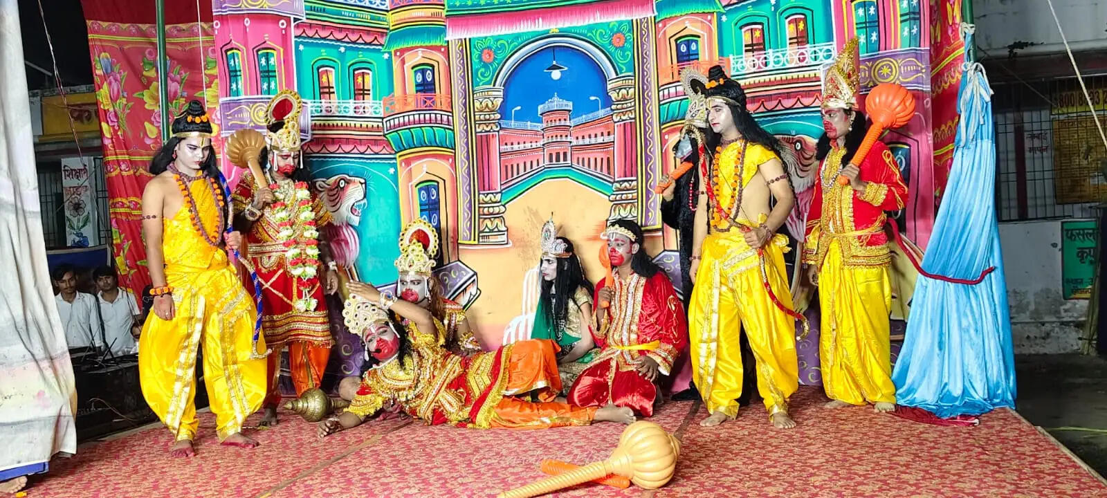 सीताहरण और बाली वध के मंचन ने दर्शकों को किया भावविभोर