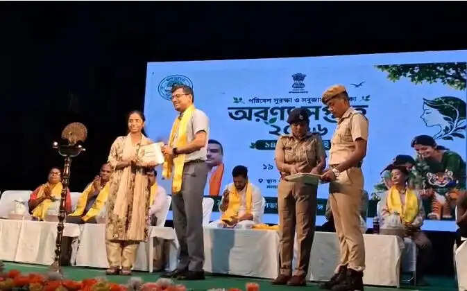 अरण्य सप्ताह पर भव्य कार्यक्रम, पर्यावरण संरक्षण का संदेश