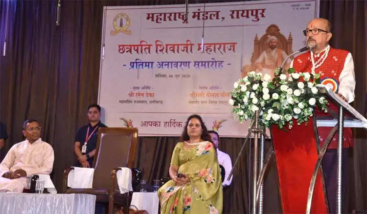 शिवाजी महाराज के आदर्श आज भी युवाओं के लिए प्रेरणास्रोत : राज्यपाल डेका