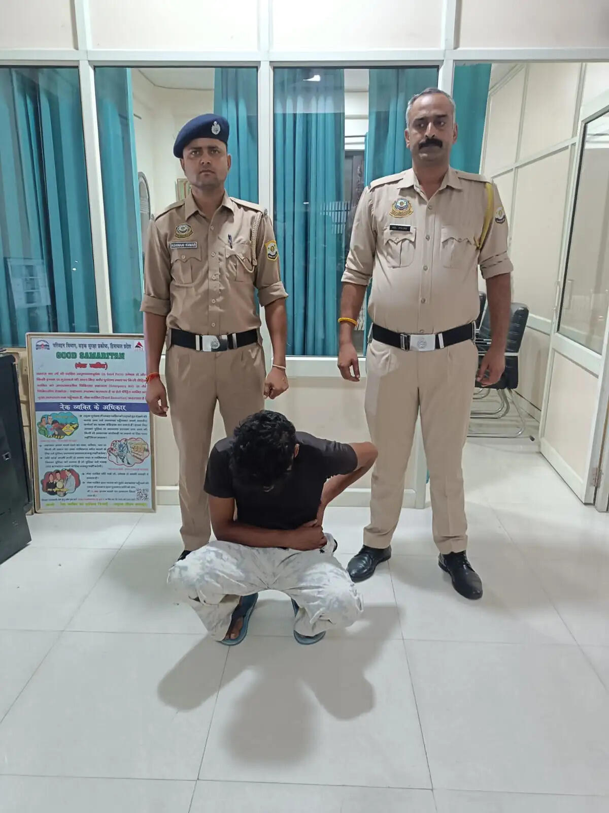 शाहपुर पुलिस ने नशे के मामले में वांछित आरोपी पंजाब से धर दबोचा