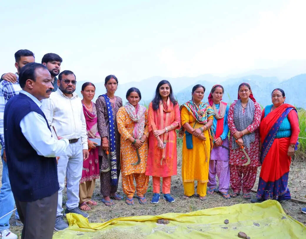 डीएम ने महिलाओं से जानी आजीविका की स्थिति